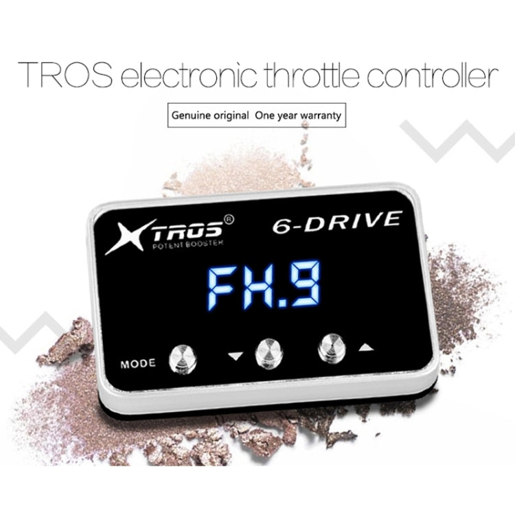TROS TS-6Drive Potent Booster Electronic Throttle Controller, For Toyota Wish 2010-, For Toyota Wigo 2017-, For Toyota Agya 2018-, For Toyota Rush 2018-, For Toyota FJ CRUISER, For Toyota Fortuner 2006-2015, For Toyota Fortuner 2016-                   ...