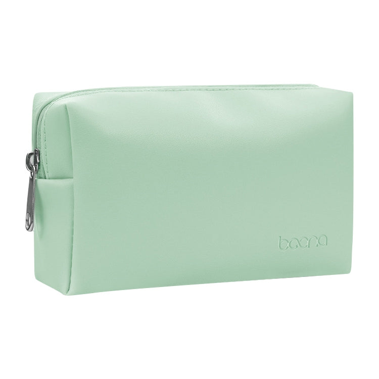 Baona XB-Q003 Power Storage Handbag PU Leather Digital Storage Bag – Leather Mint Green