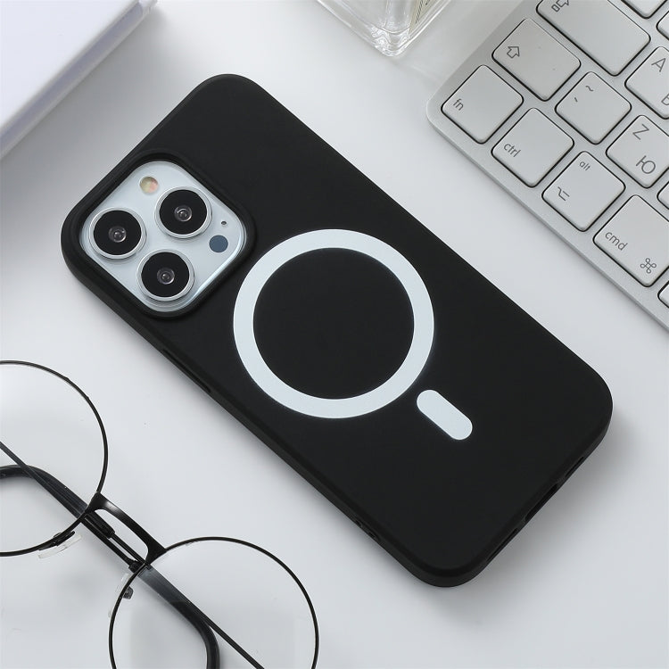 Phone Case – Silicone, Magnetic (iPhone 13 mini) For iPhone 13 mini Black
