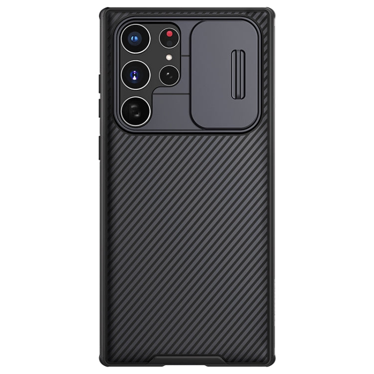 NILLKIN Black Mirror Pro Series Camshield Phone Case, For Samsung Galaxy S22 Ultra 5G, For Samsung Galaxy S22+ 5G For Samsung Galaxy S22 Ultra 5G Black