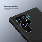 NILLKIN Super Frosted Shield Pro PC + TPU Phone Case – TPU, For Samsung Galaxy S22 Ultra 5G