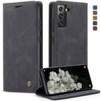 CaseMe 013 Multifunctional Horizontal Flip Leather Phone Case – Card Slot, Flip, Leather, For Samsung Galaxy S22+, For Xiaomi Redmi Note 11 Pro Global/Redmi Note 11 Pro 5G Global