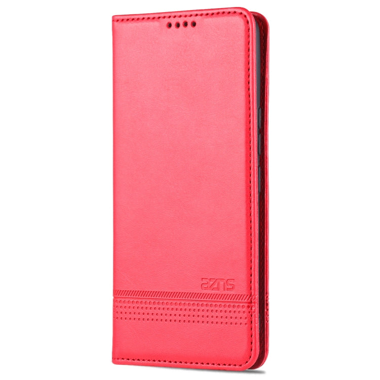 AZNS Magnetic Calf Texture Horizontal Flip Leather Phone Case – Magnetic, Flip, Leather, For vivo Y71t / V21e 5G, For Samsung Galaxy M52 5G