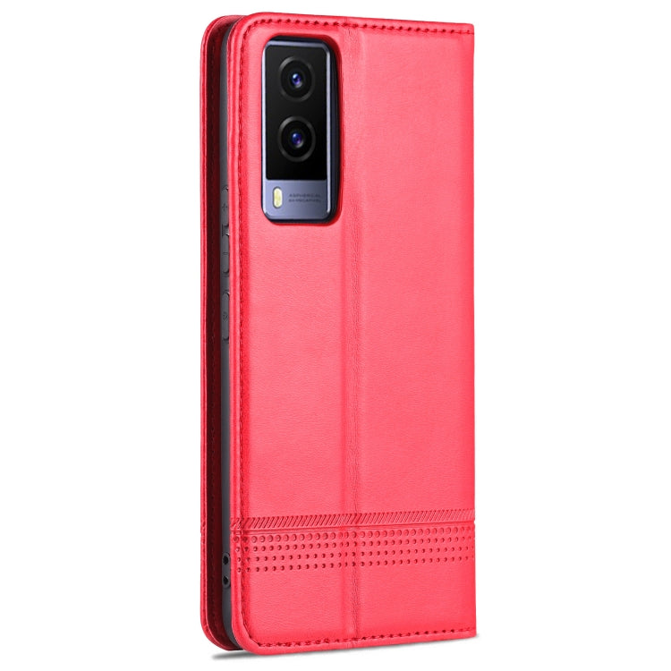 AZNS Magnetic Calf Texture Horizontal Flip Leather Phone Case – Magnetic, Flip, Leather, For vivo Y71t / V21e 5G, For Samsung Galaxy M52 5G
