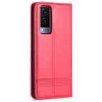 AZNS Magnetic Calf Texture Horizontal Flip Leather Phone Case – Magnetic, Flip, Leather, For vivo Y71t / V21e 5G, For Samsung Galaxy M52 5G