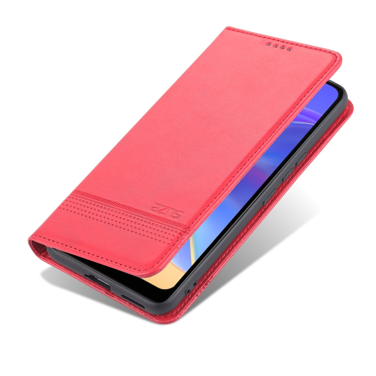 AZNS Magnetic Calf Texture Horizontal Flip Leather Phone Case – Magnetic, Flip, Leather, For vivo Y71t / V21e 5G, For Samsung Galaxy M52 5G