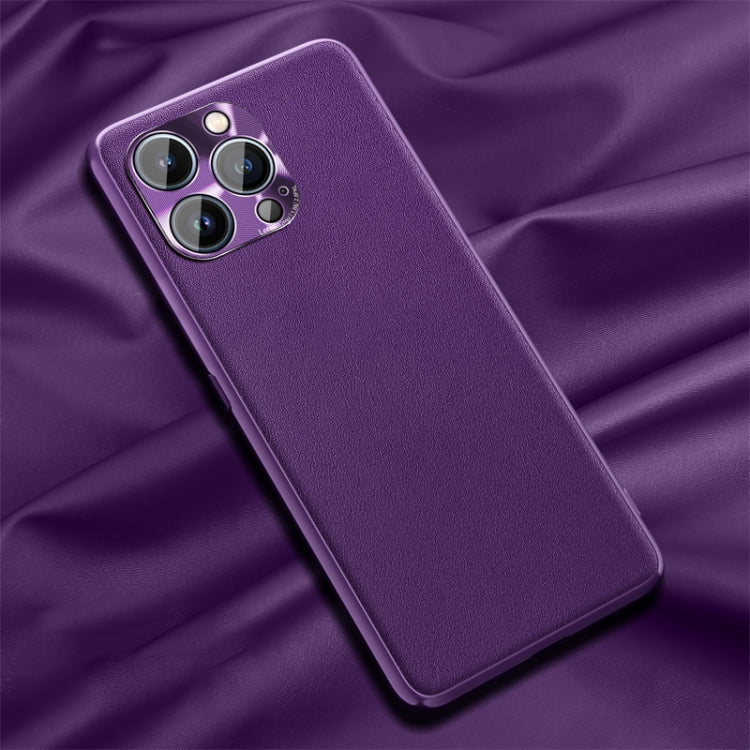 Case – Leather (iPhone 13 mini) #23 For iPhone 13 Pro Purple