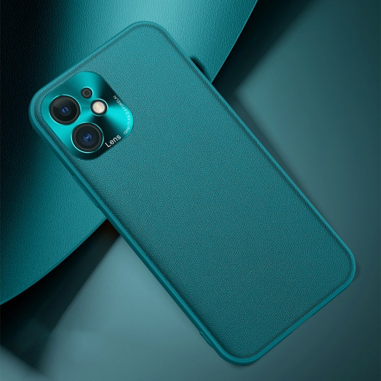 Case – Leather (iPhone 13 mini) #23 For iPhone 12 mini Cyan