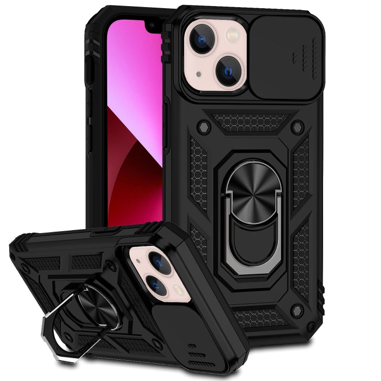 Sliding Camshield Holder Phone Case, For iPhone 13 mini, For iPhone 13,... For iPhone 13 mini Black