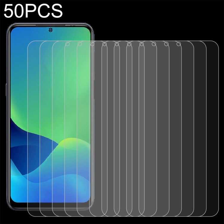 50 PCS 0.26mm 9H 2.5D Tempered Glass Film – Tempered Glass, Screen Protector, For Ulefone Note 6P (50 PCS), For Tecno S12 (50 PCS), For Oukitel K5000(50 PCS), For Ulefone Note 13P (50 PCS), For Cubot X19S (50 PCS), For Tecno S32 (50 PCS)