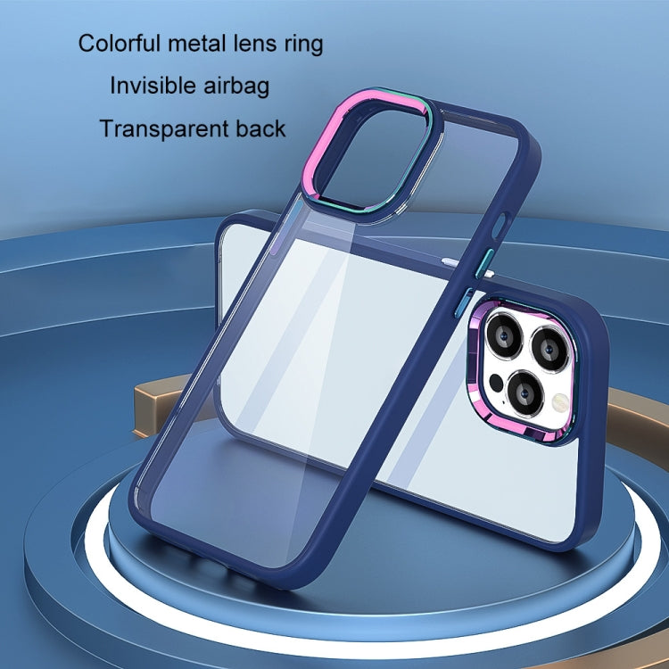 Colorful Metal Lens Ring Phone Case, For iPhone 13 Pro Max, For iPhone...