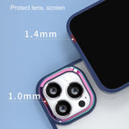 Colorful Metal Lens Ring Phone Case, For iPhone 13 Pro Max, For iPhone...