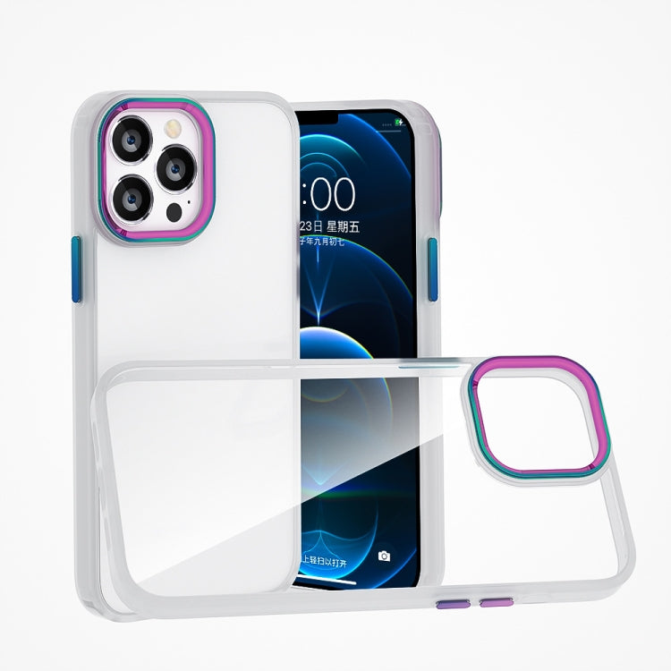 Colorful Metal Lens Ring Phone Case, For iPhone 11 Pro Max For iPhone 11 Pro Max Translucent