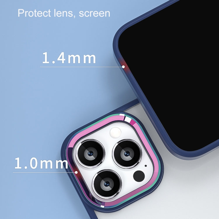 Colorful Metal Lens Ring Phone Case, For iPhone 11 Pro Max