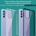 Airbag TPU Case with Screen Protector – Screen Protector, TPU, For Samsung Galaxy A73, For Motorola Edge X30, For Motorola Moto G51 5G, For Motorola Moto G200 5G / Edge S30 5G