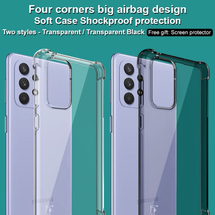 Airbag TPU Case with Screen Protector – Screen Protector, TPU, For Samsung Galaxy A73, For Motorola Edge X30, For Motorola Moto G51 5G, For Motorola Moto G200 5G / Edge S30 5G