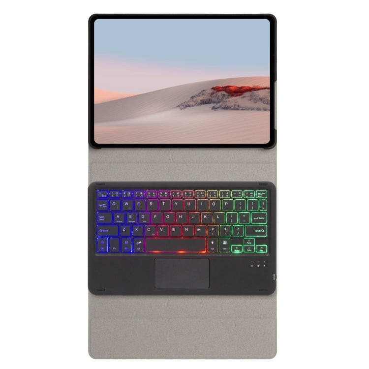 SFGO-AS Tree Texture Backlight Bluetooth Keyboard Leather Case with Touchpad, SFGO-AS – Leather, Bluetooth