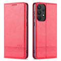 AZNS Magnetic Calf Texture Horizontal Flip Leather Phone Case, For Samsung Galaxy A53 5G For Samsung Galaxy A53 5G Red