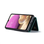 DG.MING M2 Series 3-Fold Multi Card Bag + Magnetic Phone Case – Magnetic, Card Slot, Leather, For Samsung Galaxy A33 5G, For Samsung Galaxy A53 5G, For Samsung Galaxy A73 5G
