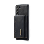 DG.MING M2 Series 3-Fold Multi Card Bag + Magnetic Back Cover Phone Case, For Samsung Galaxy S22 5G, For Samsung Galaxy S22+ 5G, For Samsung Galaxy S22 Ultra 5G