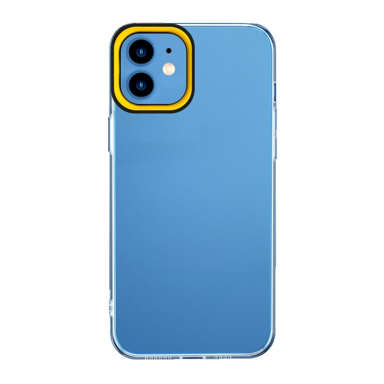 Case – Silicone, Transparent (iPhone 11 Pro) For iPhone 11 Black and Yellow
