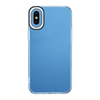 Transparent Silicone Case, For iPhone XS / X, For iPhone XR, For iPhone 8 Plus / 7 Plus For iPhone XS X Black and White