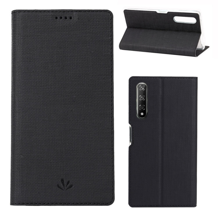 Magnet Horizontal Flip Shockproof TPU + PU Leather Protective Case Card Slot & Holder – Shockproof, Card Slot, Flip, For Asus ROG Phone II (ZS660KL), For Huawei Honor 9X & Honor 9X PremiumFingerprint Hole, For Huawei Honor 9X Pro & Honor 9X & Y9s For Huawei Honor 9X Pro & Honor 9X & Y9s Black