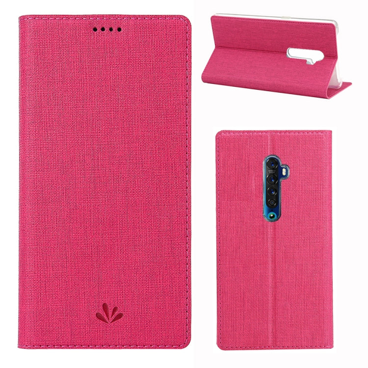 Magnet Horizontal Flip Shockproof TPU + PU Leather Protective Case Card Slot & Holder – Shockproof, Card Slot, Flip, For Asus ROG Phone II (ZS660KL), For Huawei Honor 9X & Honor 9X PremiumFingerprint Hole, For Huawei Honor 9X Pro & Honor 9X & Y9s For OPPO Reno 2 Pink