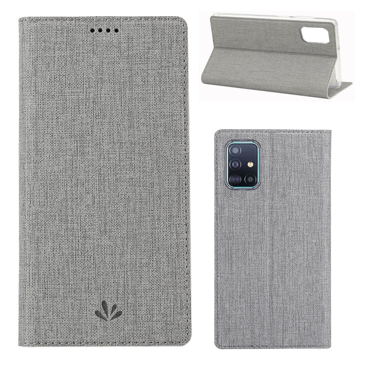 Magnet Horizontal Flip Shockproof TPU + PU Leather Protective Case Card Slot & Holder – Shockproof, Card Slot, Flip, For Asus ROG Phone II (ZS660KL), For Huawei Honor 9X & Honor 9X PremiumFingerprint Hole, For Huawei Honor 9X Pro & Honor 9X & Y9s For Galaxy A51 Grey