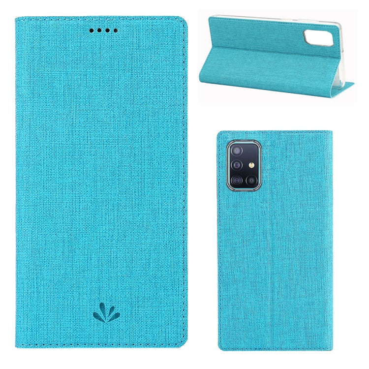 Magnet Horizontal Flip Shockproof TPU + PU Leather Protective Case Card Slot & Holder – Shockproof, Card Slot, Flip, For Asus ROG Phone II (ZS660KL), For Huawei Honor 9X & Honor 9X PremiumFingerprint Hole, For Huawei Honor 9X Pro & Honor 9X & Y9s For Galaxy A51 Blue