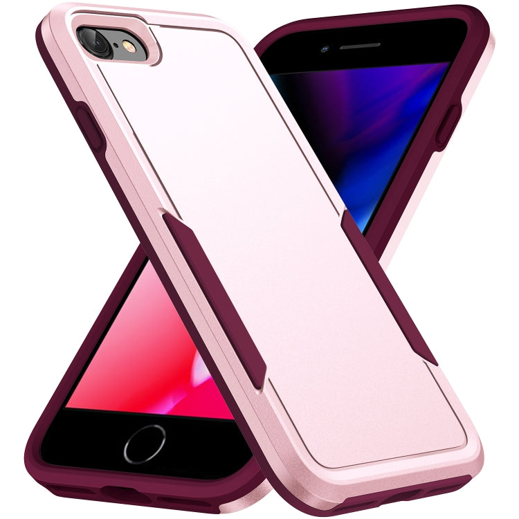 Armor Heavy Duty PC + TPU Phone Case, For iPhone SE 2022 / SE 2020 / 8... For iPhone SE 2022 SE 2020 8 7 Pink
