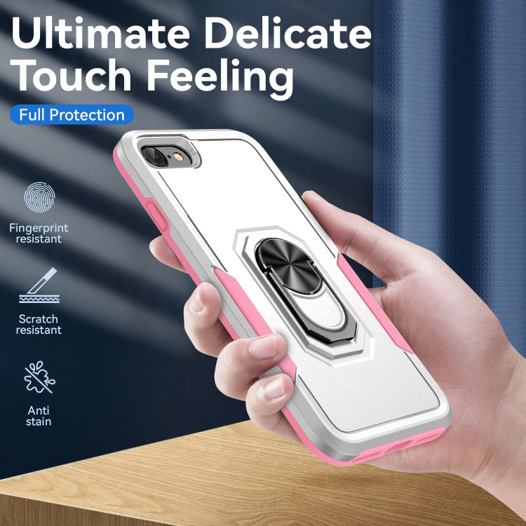 Armor Heavy Duty PC + TPU Holder Phone Case, For iPhone SE 2022 / SE...