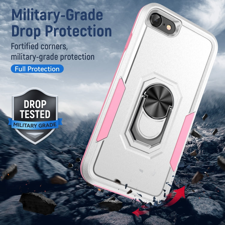 Armor Heavy Duty PC + TPU Holder Phone Case, For iPhone SE 2022 / SE...