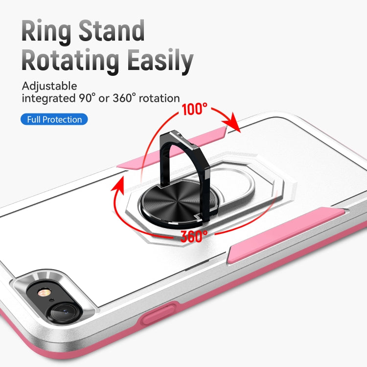 Armor Heavy Duty PC + TPU Holder Phone Case, For iPhone SE 2022 / SE...