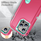 3 in 1 Rugged Holder Phone Case, For iPhone 13 Pro Max, For iPhone 12 /...
