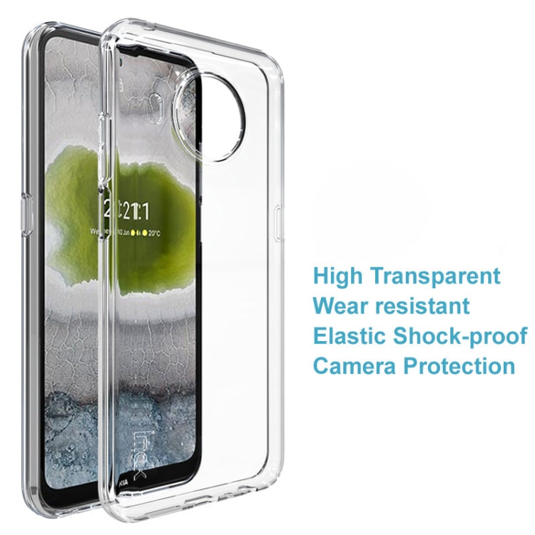 UX-5 Series Transparent TPU Phone Case – TPU, For Nokia X10 / X20