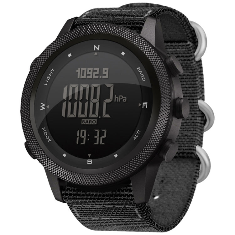 NORTH EDGE APACHE-46 Outdoor Waterproof Men Multifunction Digital Smart Sports Watch, Nylon Strap Nylon Strap