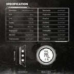 NORTH EDGE APACHE-46 Outdoor Waterproof Men Multifunction Digital Smart Sports Watch, Nylon Strap
