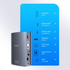 ORICO TB3-S3 Thunderbolt 3 Docking Station, TB3-S3 – Aluminum Alloy, TPU