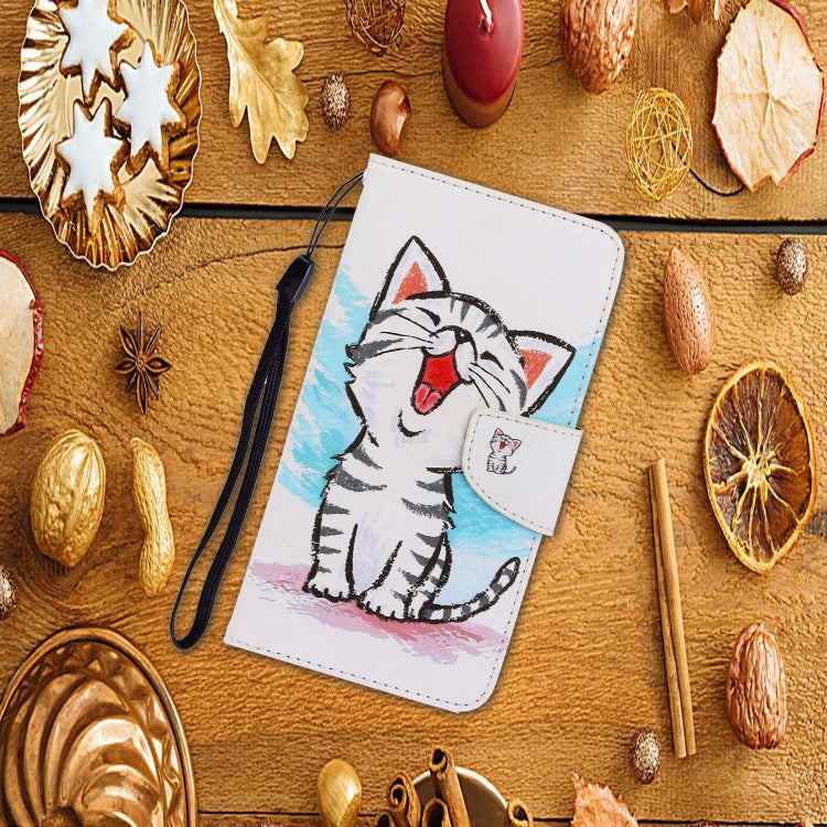 3D Colored Drawing Horizontal Flip PU Leather Case with Holder & Card Slots & Wallet, For Galaxy A51