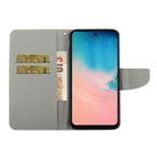 3D Colored Drawing Horizontal Flip PU Leather Case with Holder & Card Slots & Wallet, For Galaxy A71