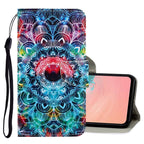3D Colored Drawing Horizontal Flip PU Leather Case with Holder & Card Slots & Wallet, For Galaxy S20 Ultra