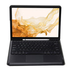 A800B-A Split Bluetooth Keyboard Leather Case with Holder & Pen Slot & Touchpad, A800B-A – Leather, Bluetooth