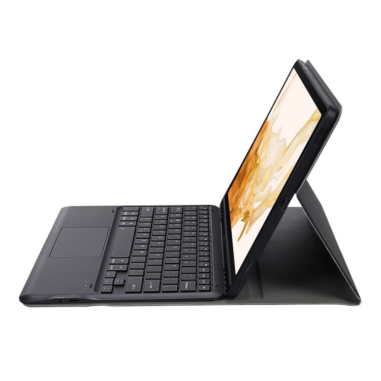 A800B-A Split Bluetooth Keyboard Leather Case with Holder & Pen Slot & Touchpad, A800B-A – Leather, Bluetooth