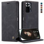 CaseMe 013 Multifunctional Leather Phone Case, For Samsung Galaxy S22 Ultra 5G, For Xiaomi Redmi K40 / K40 Pro / Poco F3／Mi 11i／Mi 11X／Mi 11X Pro, For Xiaomi Mi 11T / 11T Pro For Samsung Galaxy S22 Ultra 5G Black
