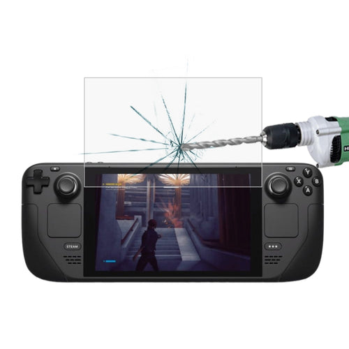 0.26mm 9H 2.5D Tempered Glass Film – Tempered Glass, Screen Protector, For Deck Game Console (1 PC) For Deck Game Console (1 PC)
