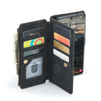 CaseMe C30 Multifunctional Phone Leather Case with Holder & Card Slot & Wallet, For Samsung Galaxy S22 5G, For Samsung Galaxy S22+ 5G, For Samsung Galaxy S22 Ultra 5G