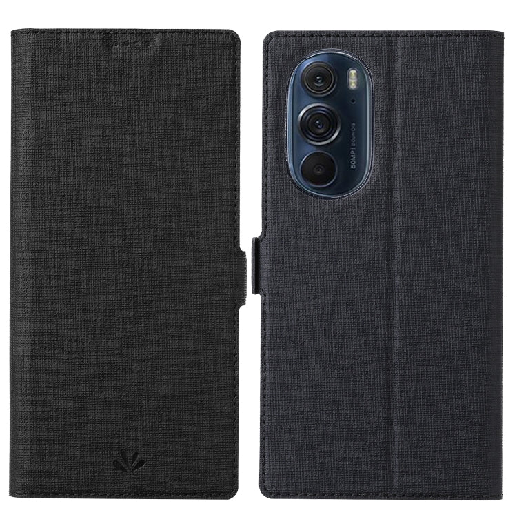 ViLi K Series Magnetic Buckle Leather Phone Case, For Motorola Moto Edge X30, For Motorola Moto G Stylus 2022, For Motorola Moto G200 5G, For Nokia G300, For Samsung Galaxy S22 5G, For Samsung Galaxy S22+ 5G For Motorola Moto Edge X30 Black