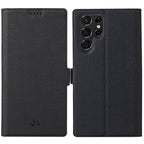 ViLi K Series Magnetic Buckle Leather Phone Case, For Samsung Galaxy S22 Ultra 5G For Samsung Galaxy S22 Ultra 5G Black