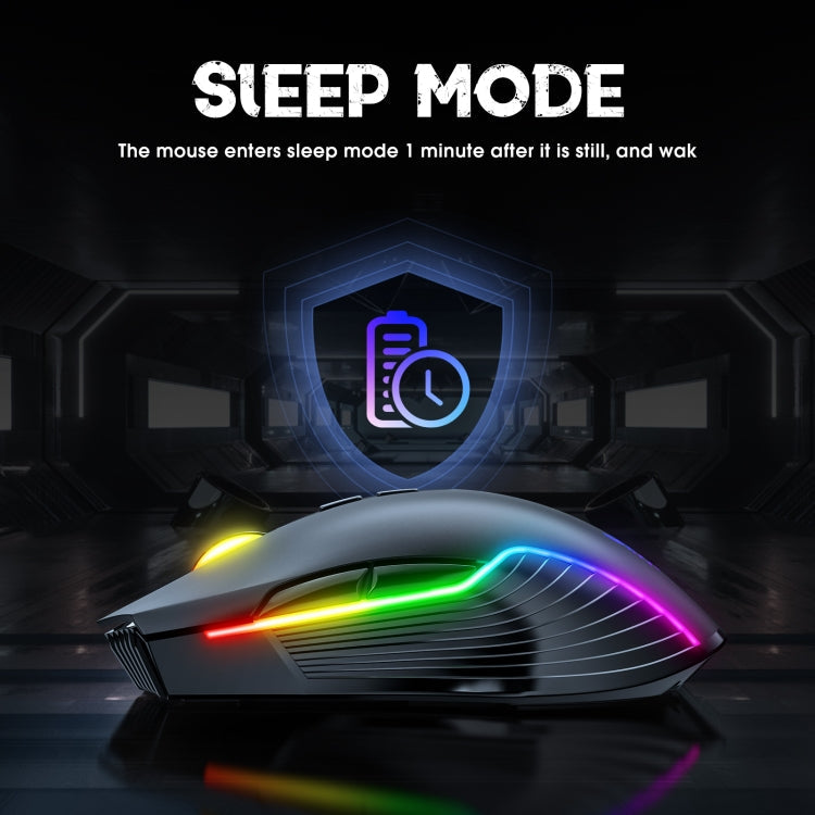 ONIKUMA CW905 2.4G RGB Lighting Wireless Mouse, CW905 Wireless Mouse (Grey White), CW905 Wireless Mouse(Black), CW905 Wireless Mouse(Pink) – Durable Build, Easy to Use